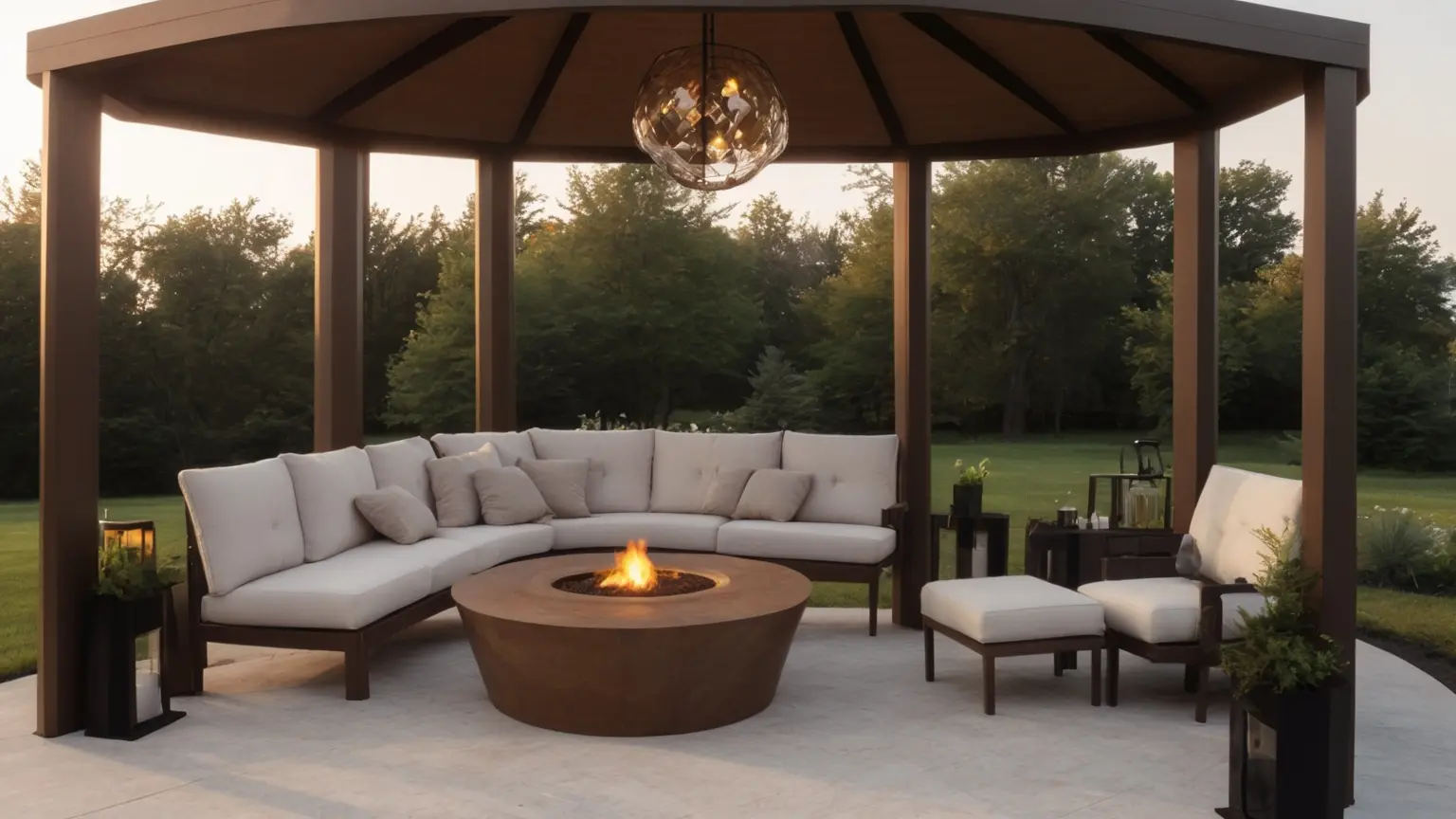 9 Gazebo Furniture Ideas for a Stylish Outdoor Space